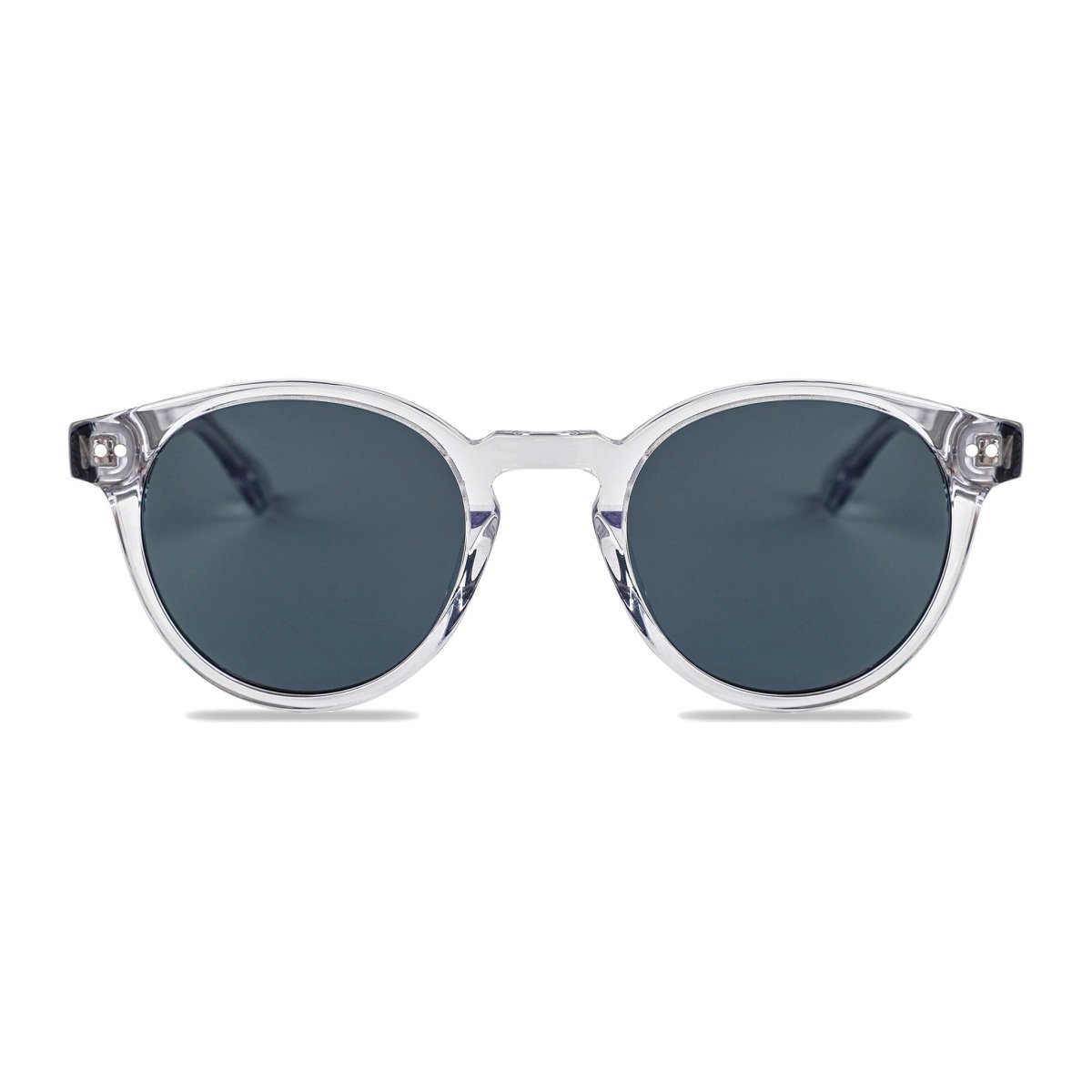 Timber Tints | Midtown Clear - Walnut Wood & Gray Lenses